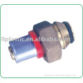 pex-al-pex pipes brass fitting Press fitting union